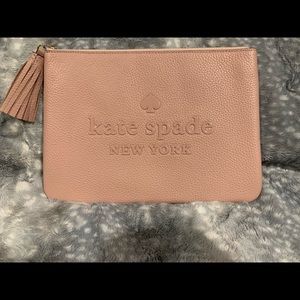 Kate Spade Sienne Logo Large Tassel Pouch